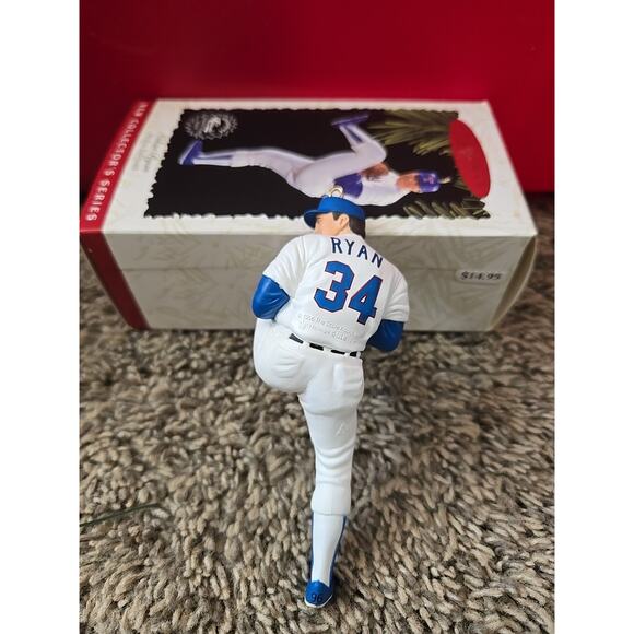 Christmas Tree Decoration Keepsake Ornament Nolan Ryan Hallmark 1996 new - Picture 4 of 9